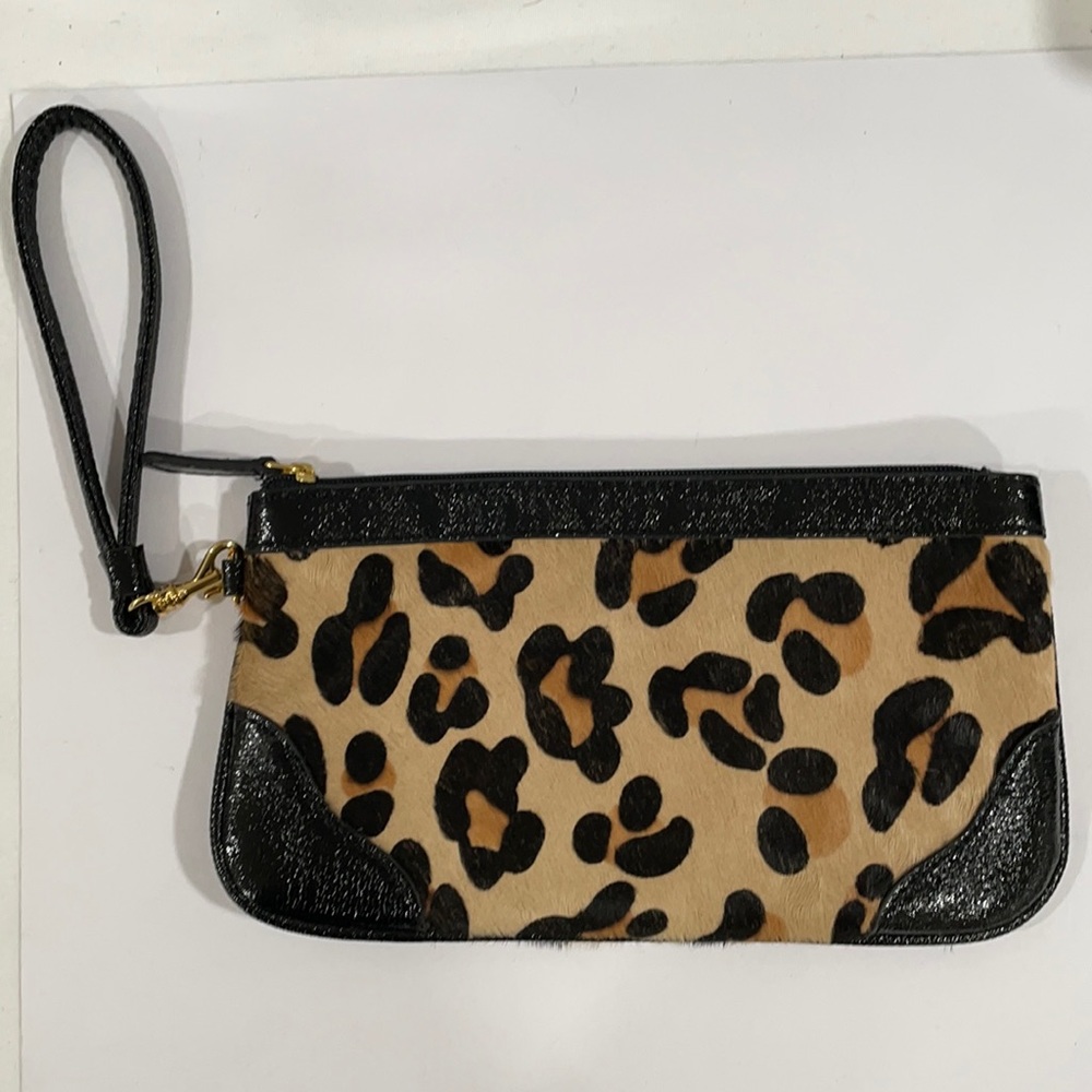 Leopard Wristlet